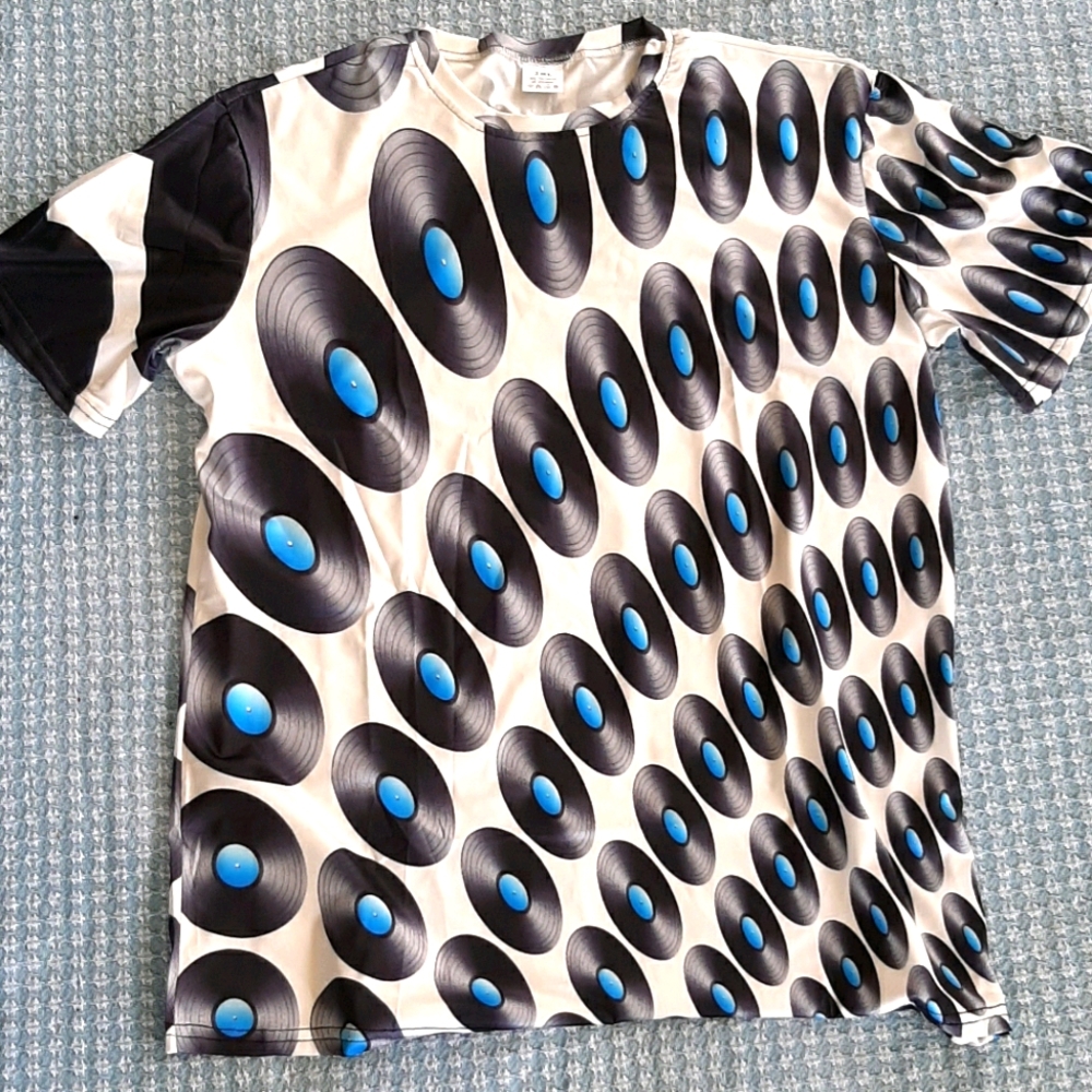 DJ 🎼VINYL RECORDS SHIRT 2XL